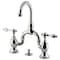 Kingston Brass KS7991TAL Bridge Bathroom Faucet, Polished Chrome KS7991TAL - alternate 1